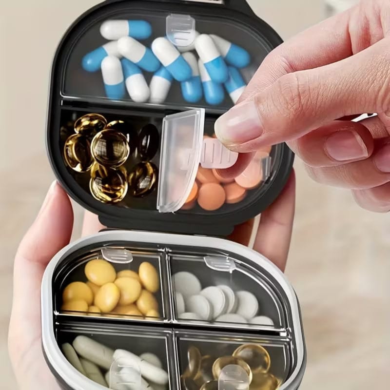 photo_1_2026-03-30_19-33-09 Small Weekly Pill Organizer - Black - Image 1