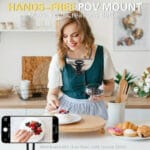Magnetic Neck Phone Holder with Chest Strap - الصورة 5