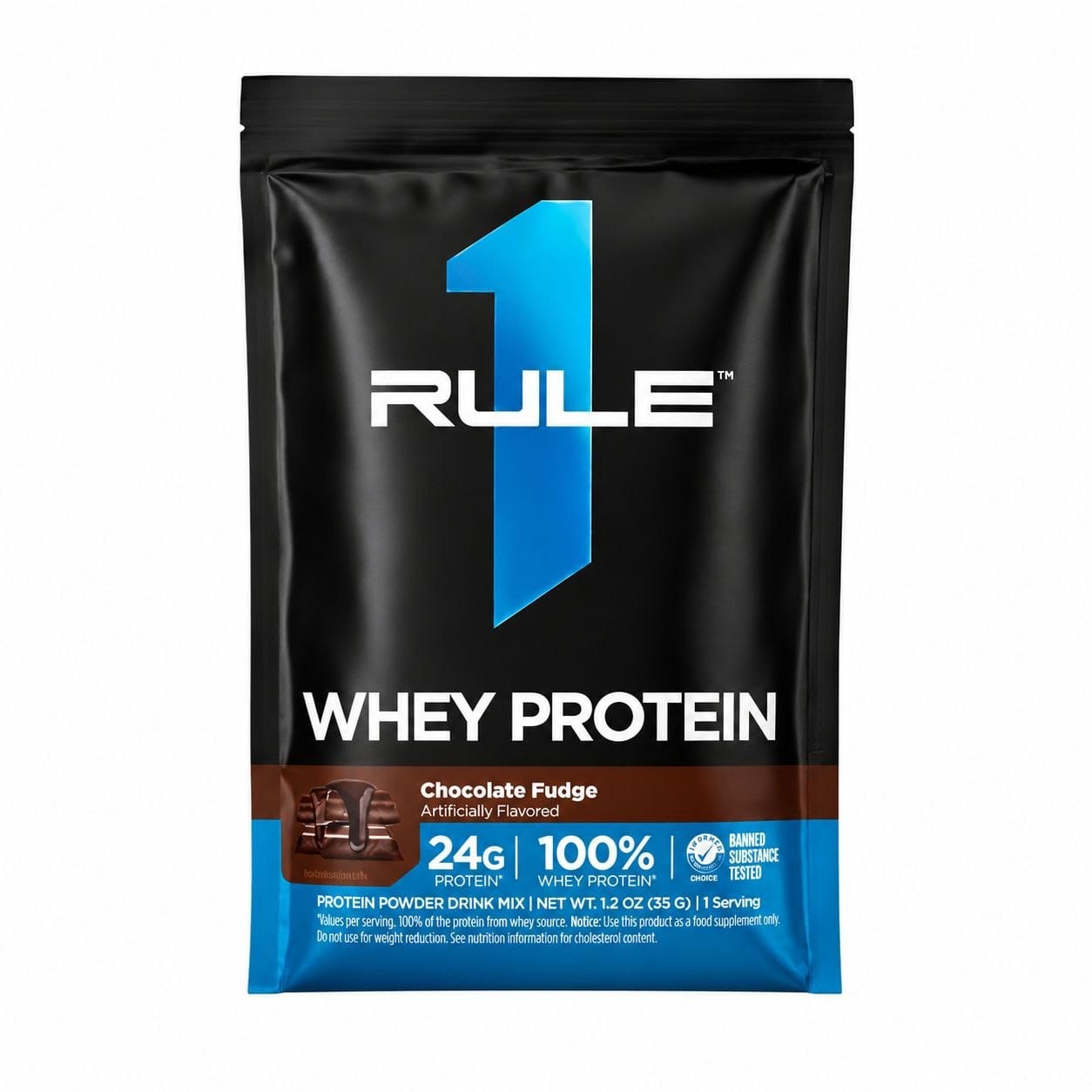 photo_2026-07-17_19-19-06 Rule 1 Whey Protein – Chocolate Fudge (35g 1 Serving) - Image 1