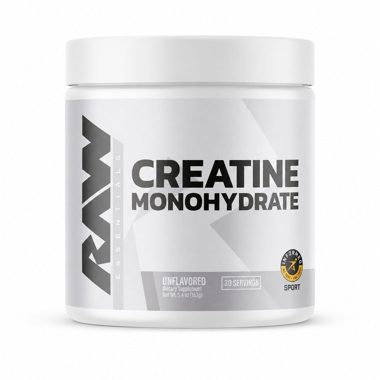 photo_2026-07-19_18-37-10 RAW Essential Creatine Monohydrate Unflavored 30 Servings - Image 1