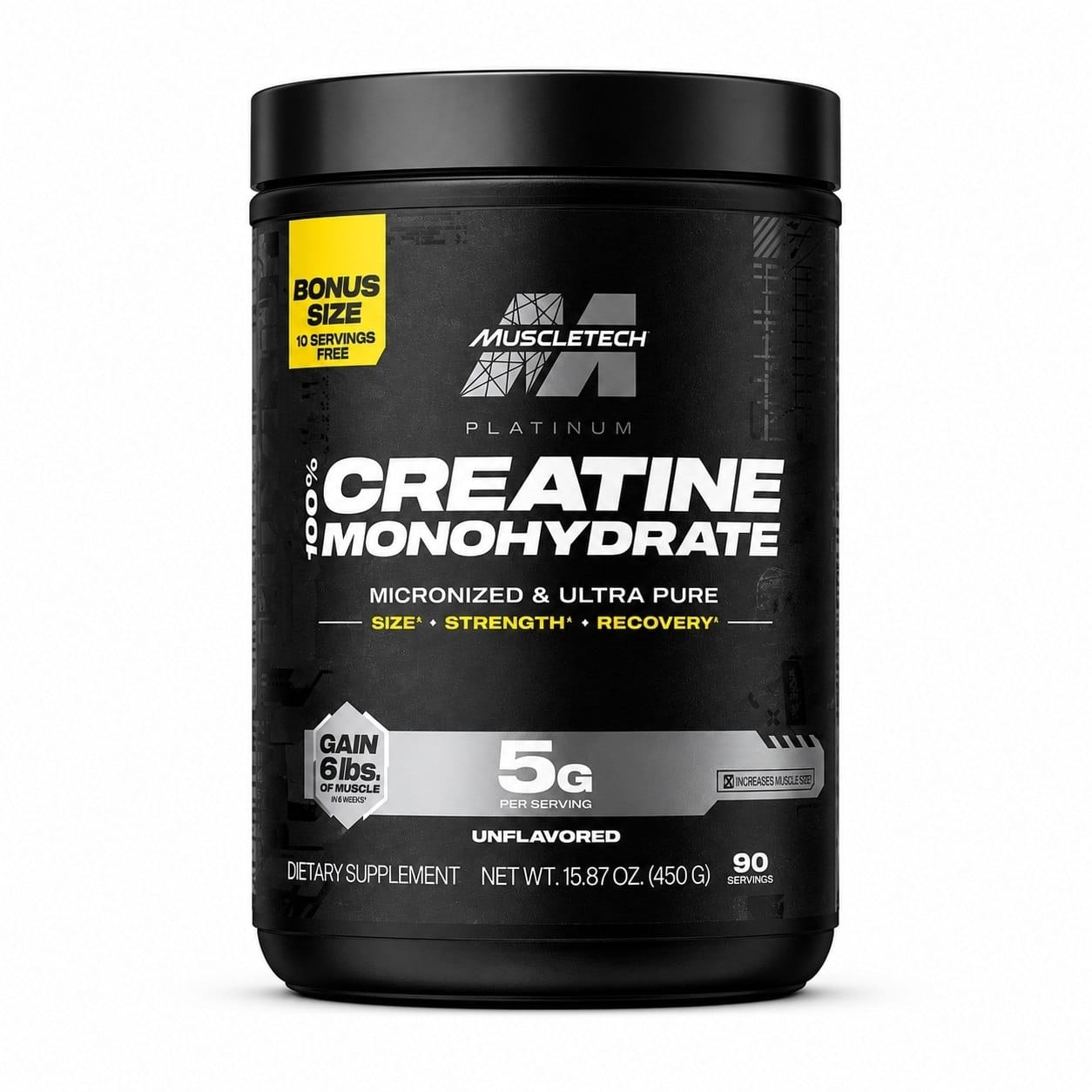 photo_2026-07-20_15-42-49 Muscletech Platinum Creatine 450g – 90 Servings - الصورة 1