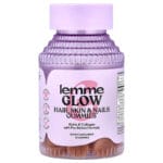 Lemme Glow Hair Skin & Nails Gummies – 60 Gummies